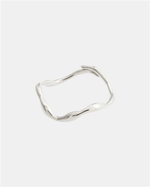 Pilgrim - Sølv - LULU Recycled Organic Shaped Stack Ring