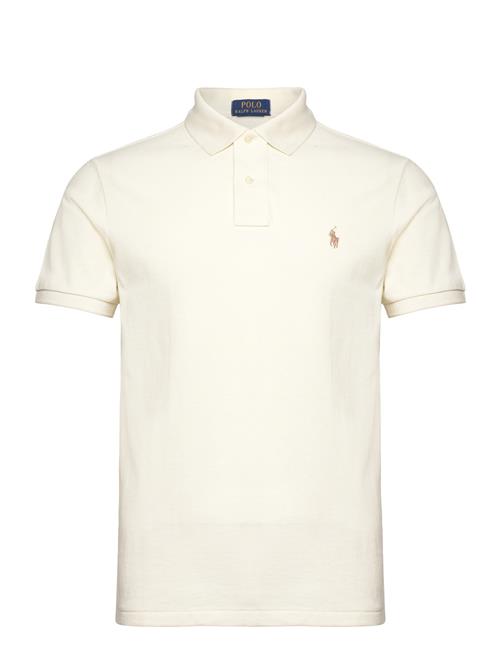 Polo Ralph Lauren Basic Mesh-Ssl-Knt Polo Ralph Lauren Cream