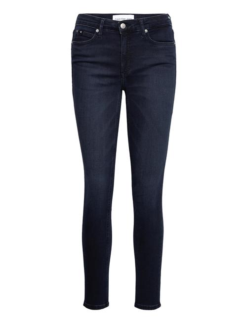 Se Calvin Klein Jeans Mid Rise Skinny Ankle Calvin Klein Jeans Blue ved Booztlet