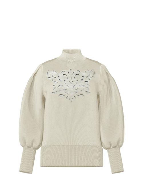 YAS Yasfiraz Ls Knit Pullover S. YAS Cream