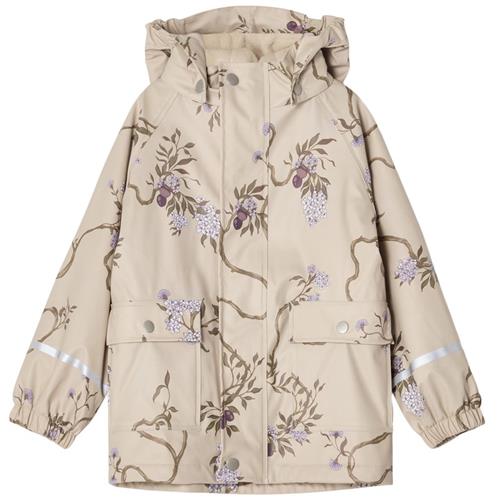 garbo&friends Foret Rain Jacket Tree of life | Beige | 98/104 cm