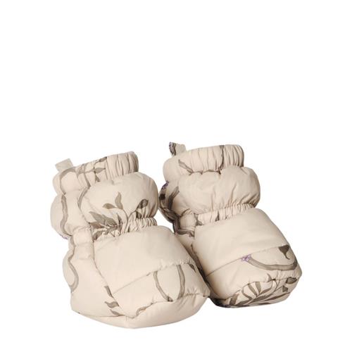 garbo&friends Puffer Booties Baby Tree of life | Beige | 0-6 months