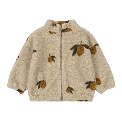 Se Konges Sløjd JODY TEDDY JACKET GRS MON GRAND CITRON | Gul | 12 months ved Babyshop