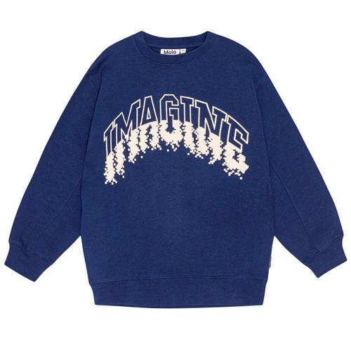 Molo Magni Sweatshirt Oceanic | Marine blå | 128 cm