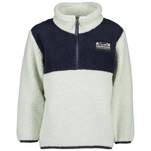 Didriksons GOSIG KIDS HALFZIP, Pale Mint GOSIG Kids Halfzip Jacket Pale Mint 100 cm  Grøn  100 cm  Unisex