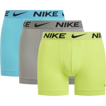 Nike 6P Everyday Essentials Micro Boxer Brief Blå/Grøn polyester Small Herre