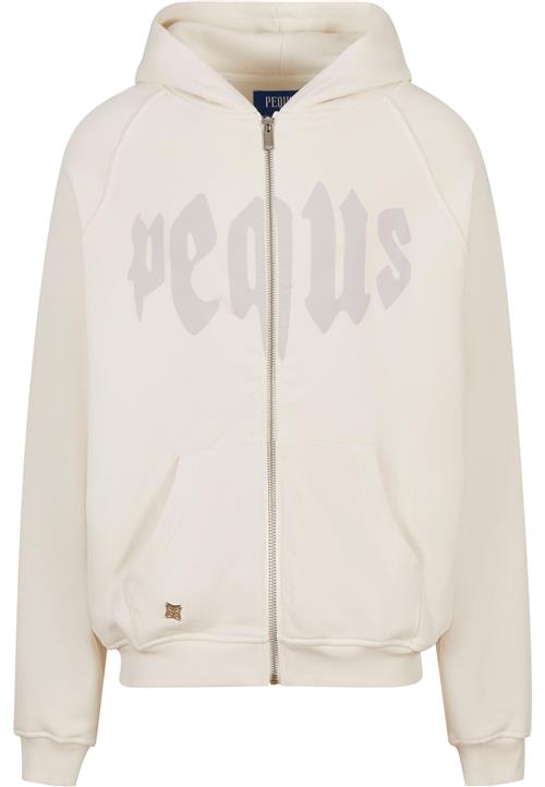 Pequs Sweatjakke  beige / hvid