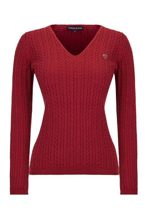 Se Giorgio di Mare Pullover  brun / bordeaux ved About You