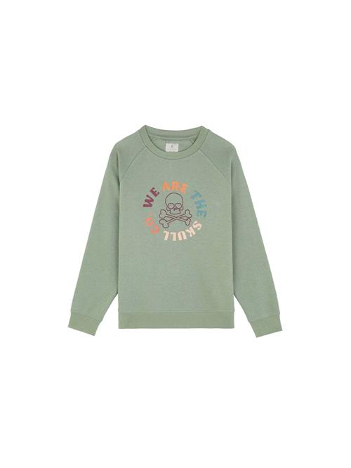 Se Scalpers Sweatshirt 'Company'  grøn-meleret / blandingsfarvet ved About You