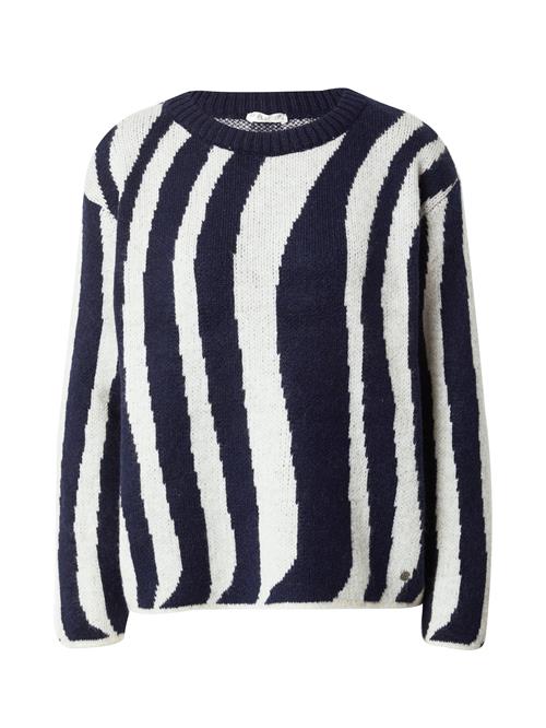 Se Key Largo Pullover 'WOOD'  navy / hvid ved About You