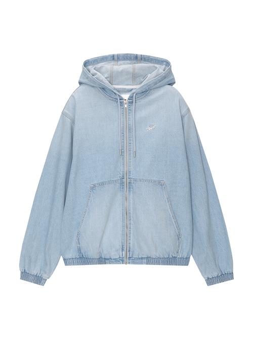 Pull&Bear Overgangsjakke  blue denim