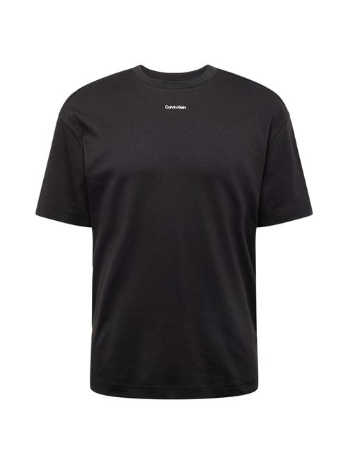 Calvin Klein Bluser & t-shirts 'NANO'  sort / hvid