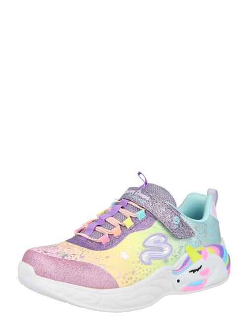 SKECHERS Sneakers 'Unicorn Dreams'  turkis / lysegul / lyselilla / lyserød