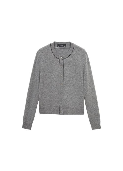 Se MANGO Cardigan 'Manuel'  grå-meleret ved About You