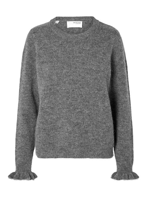 SELECTED FEMME Pullover 'SLFLULU'  grå-meleret