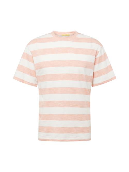 Se JACK & JONES Bluser & t-shirts 'ARUBA'  abrikos / hvid ved About You