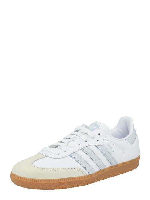 Se ADIDAS ORIGINALS Sneaker low 'Samba'  beige / lyseblå / hvid ved About You