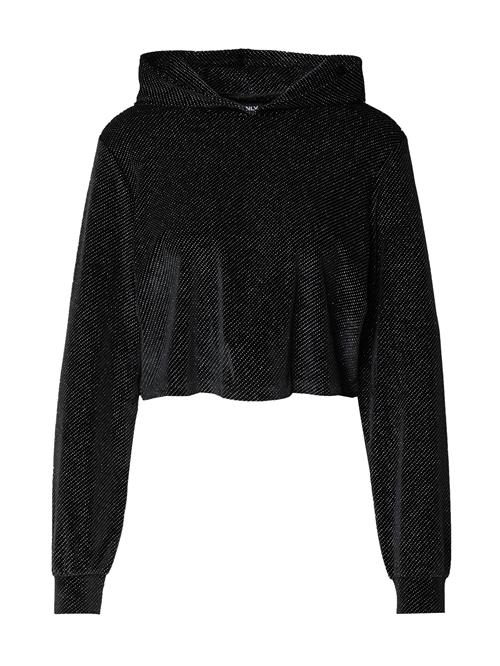 Se ONLY Sweatshirt 'BLING'  sølvgrå / sort ved About You