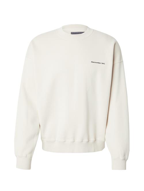 Se Abercrombie & Fitch Sweatshirt  lysebeige / sort ved About You