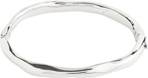 Pilgrim Light Recycled Bangle Silverplated one size - Armring hos Magasin