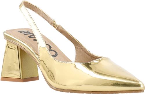 Se Bianco Biamaralyn Slingback Patent Kvinde Gold Slingbacks Str 41 - hos Magasin ved Magasin