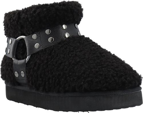 Se Bianco Varm Flatform Ankle Boot #SU Kvinde Black Støvler Str 40 - hos Magasin ved Magasin