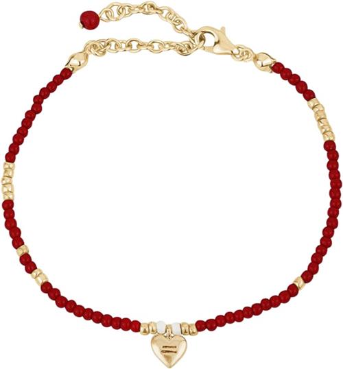 With love darling Red Beaded Bracelet for Gender Justice ONE SIZE - Perlearmbånd hos Magasin