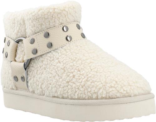 Se Bianco Varm Flatform Ankle Boot #SU Kvinde Warm White Støvler Str 41 - hos Magasin ved Magasin