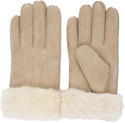 Lovelies Kelly Glowes - Sheep Skin W/ Shearling Cuff L - Handsker hos Magasin