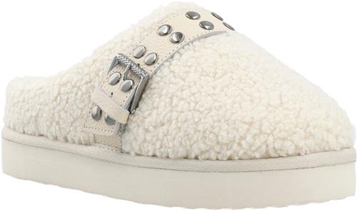 Se Bianco Varm Flatform Slip In #SU Kvinde Warm White Hjemmesko Str 39 - hos Magasin ved Magasin