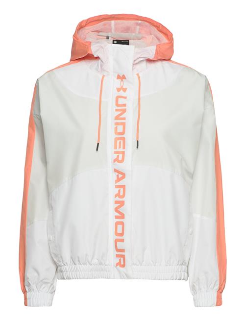 Under Armour Ua Rush Woven Fz Jacket Under Armour White