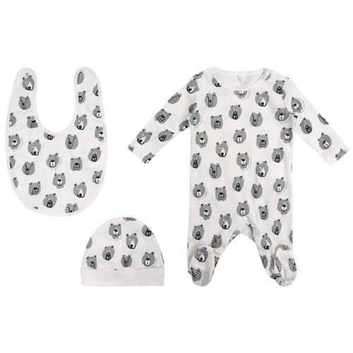 Se Stella McCartney Kids Mønstret Baby-sæt Cremefarvet |  | 6 months ved Babyshop