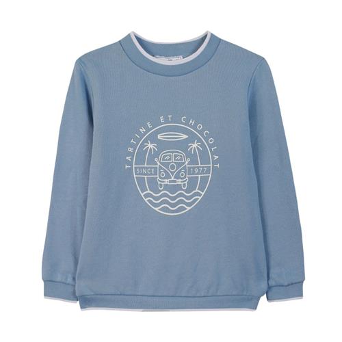 Tartine et Chocolat Sweatshirt Blueberry | Blå | 8 years