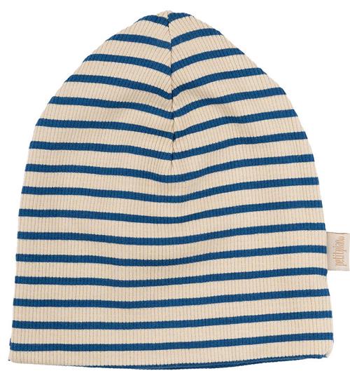 Se Petit Piao Hue - Rib - Modal - Deep Cobalt/Dark Off White ved KidsWorld