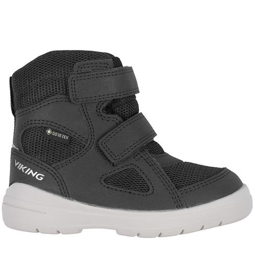 Se Viking Vinterstøvler - Tex - Fun Warm GTX 2V - Sort ved KidsWorld