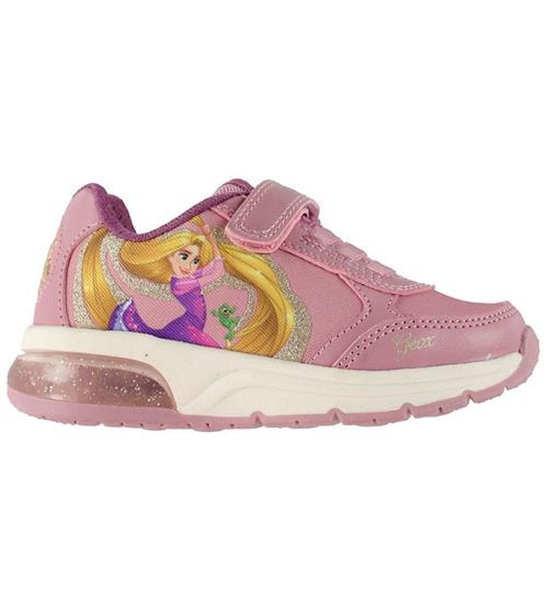 Geox Sko m. Lys - Spaceclub - Disney - Pink