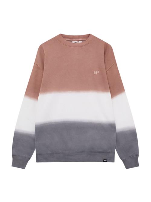 Se Pull&Bear Sweatshirt  lysebrun / grå / hvid ved About You