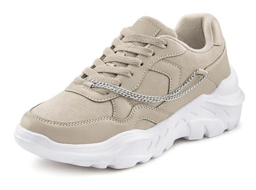 LASCANA Sneaker low  mørkebeige