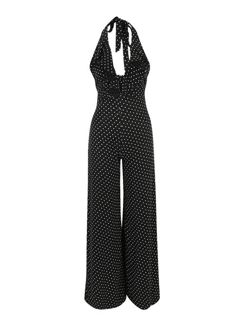 Se Nasty Gal Jumpsuit  sort / hvid ved About You