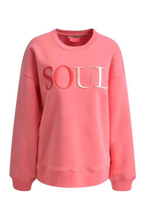 Smith&Soul Sweatshirt  beige / lys pink / rød