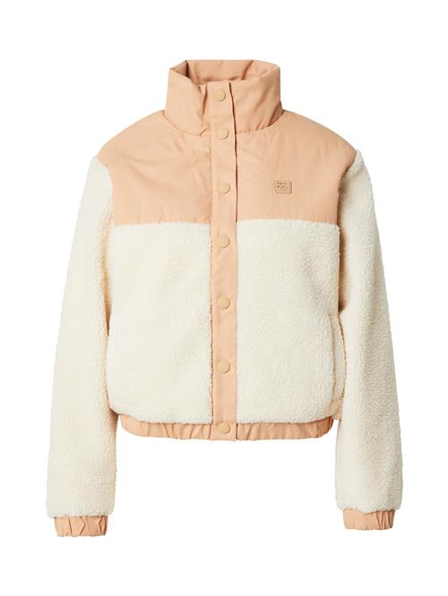 BILLABONG Funktionsfleecejakke 'LOST TRAILS'  lyseorange / offwhite