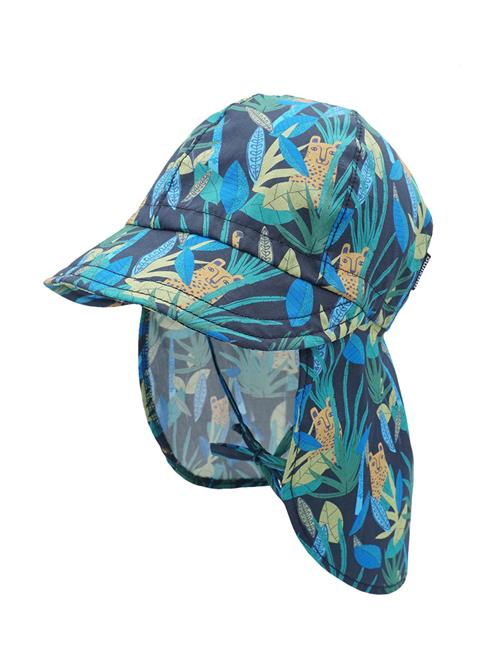 MAXIMO Hat  navy / azur / lysebrun / jade