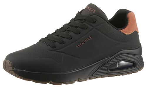 SKECHERS Sneaker low 'Uno - Suited On Air'  rustbrun / sort