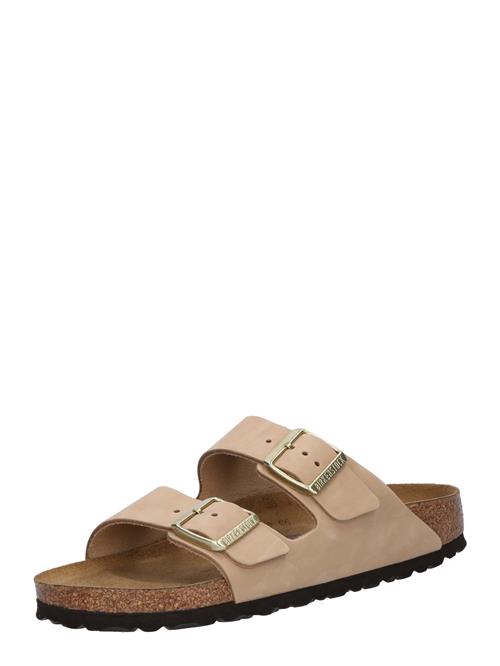 BIRKENSTOCK Pantoletter 'Arizona LENB'  cappuccino