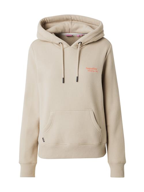 Se Superdry Sweatshirt 'Essential'  beige / orange ved About You