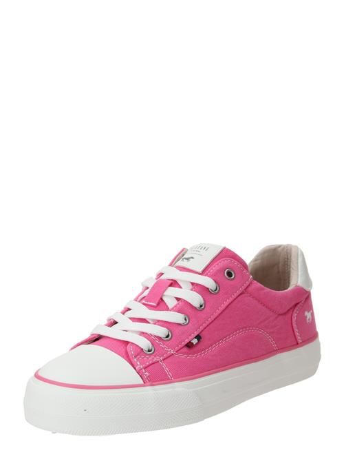 Se MUSTANG Sneaker low  marin / pink / rød / hvid ved About You