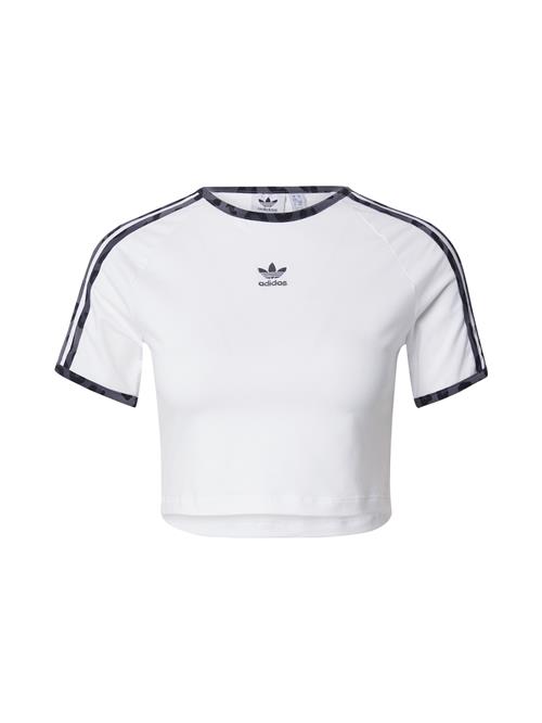 ADIDAS ORIGINALS Shirts 'BABY'  blå-meleret / sort / hvid