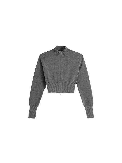 Se Bershka Cardigan  mørkegrå ved About You