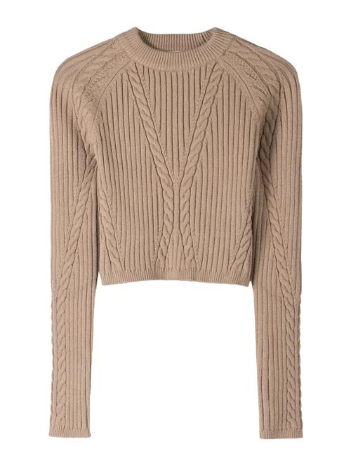 Se Bershka Pullover  mørkebeige ved About You