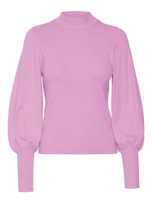 Se VERO MODA Pullover 'HOLLY KARIS'  pink ved About You